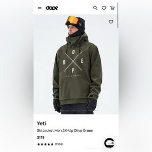 Men’s Ski Jacket by Dope